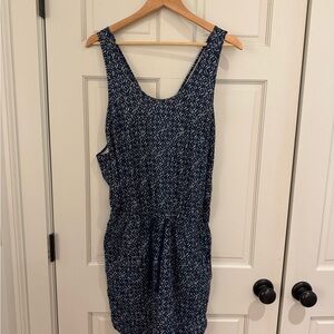 Patagonia Fleetwith blue and white dress